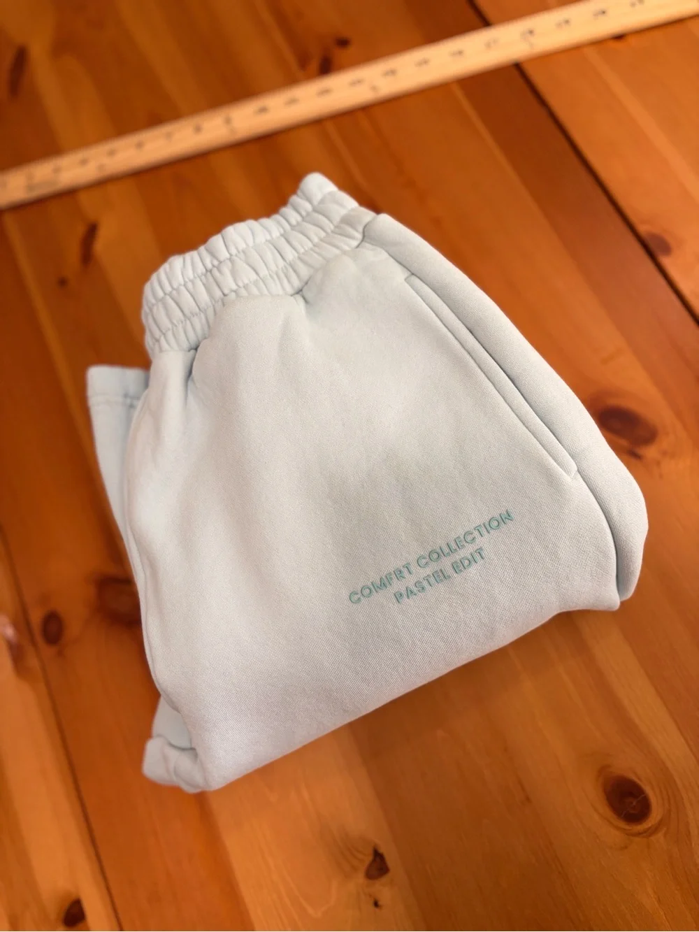 Comfrt Pastel Straight Leg Sweatpants Limited Edition Baby Blue - Picture 7 of 12